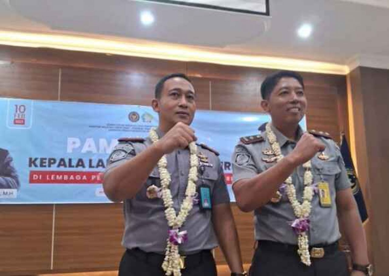 Sertijab Kalapas: Urip Dharma Yoga Digantikan Solichin Sebagai Kepala Lapas Kelas IIA Kediri