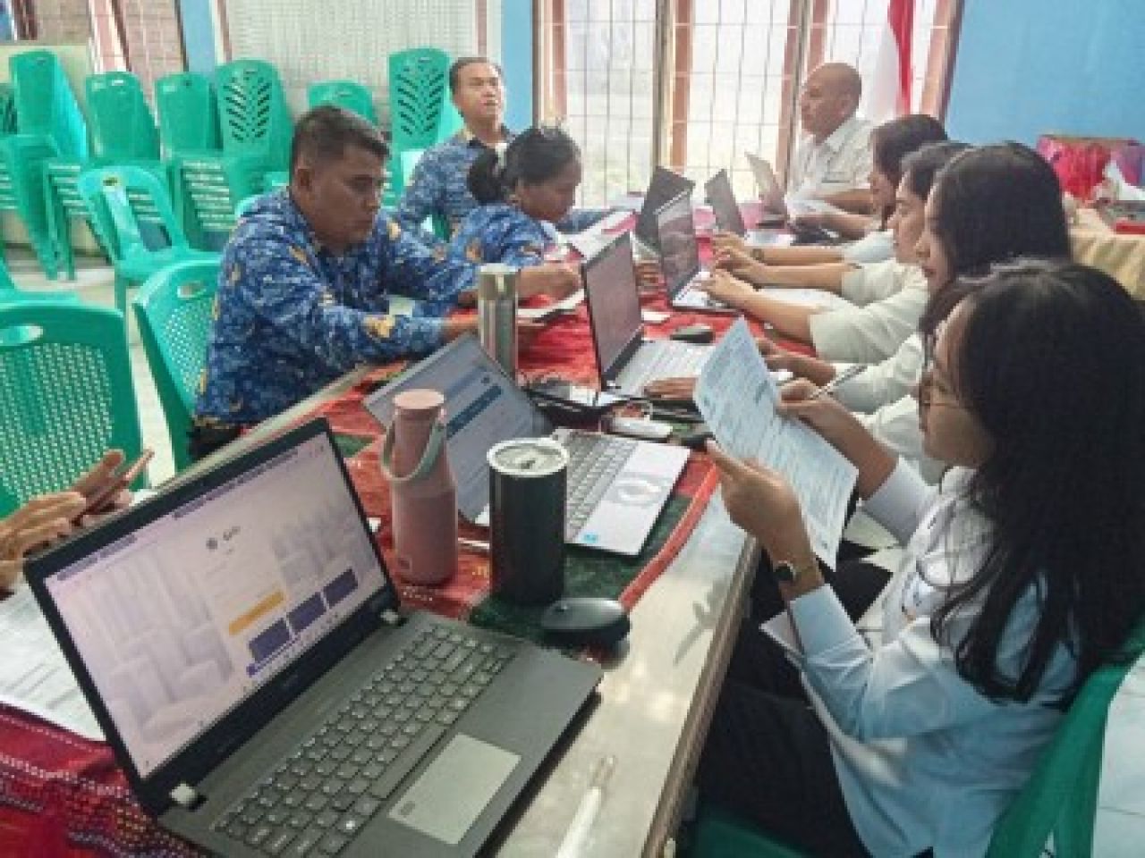 KPP Pratama Balige Menyelenggarakan Layanan Pelaporan SPT Tahunan di Silaen
