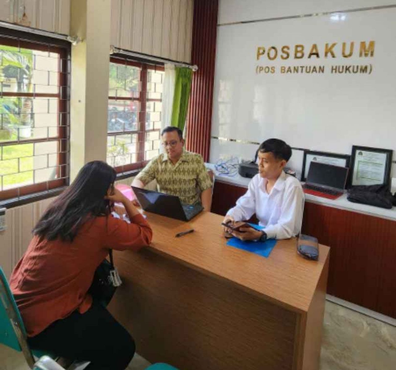 Posbakum PN Kabupaten Kediri Siap Melayani Masyarakat Pencari Keadilan