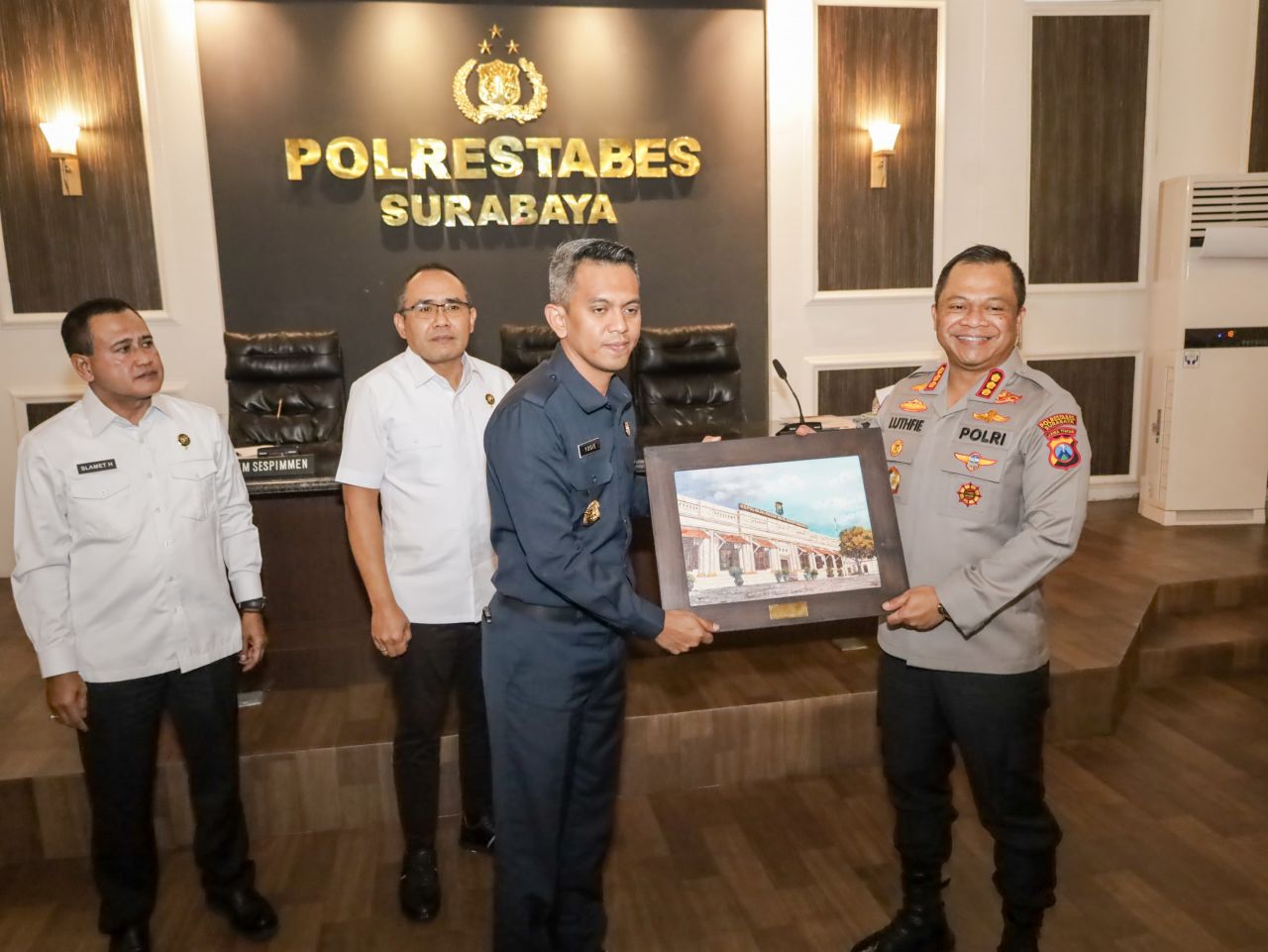 Kapolrestabes Sambut Peserta KKP Sespimmen Polri Dikreg ke-65 dengan Semangat Kolaboratif