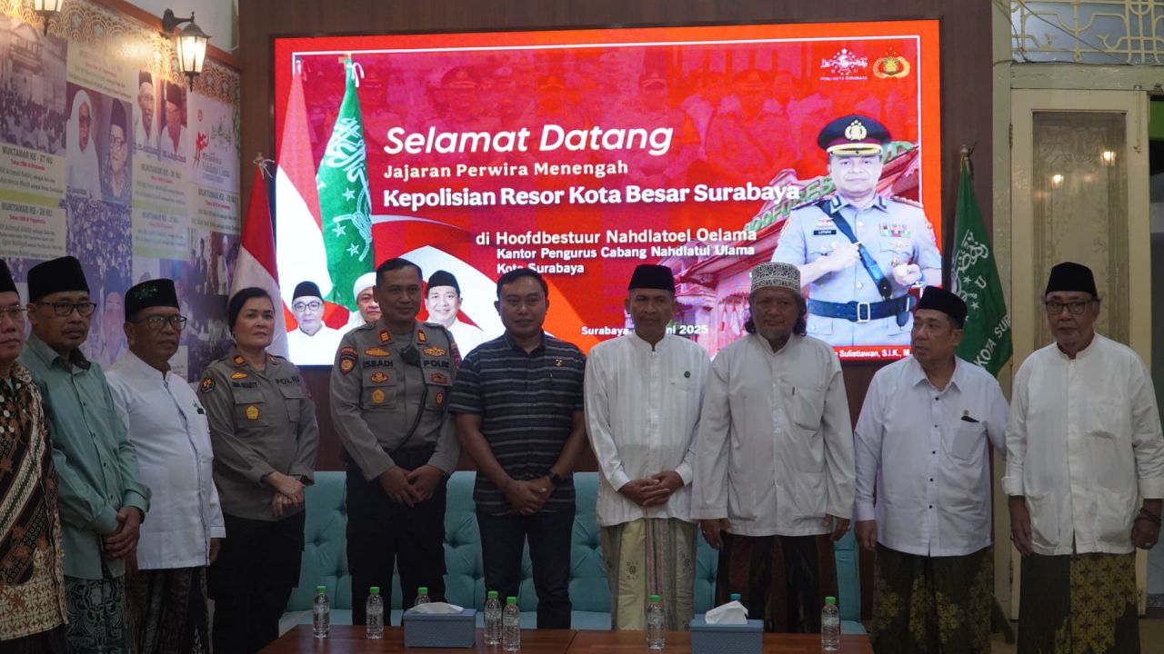 Anjangsana Polrestabes Surabaya, Penguatan Silaturahmi Menjelang Hari Bhayangkara ke-79