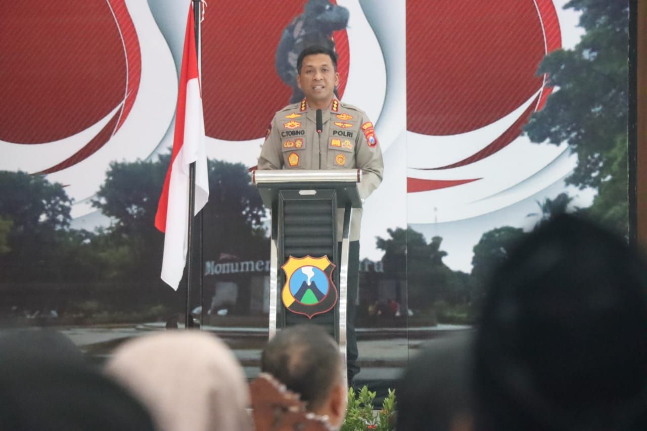 Polresta Sidoarjo Kukuhkan Satgas Pam Sentot Prawirodirjo Jelang 1 Suro 1447 H