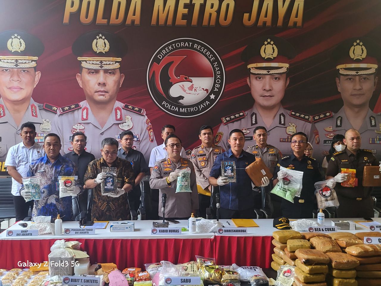 Polda Metro Jaya Tangkap 1.672 Tersangka, Amankan 321,5 Kg Narkoba