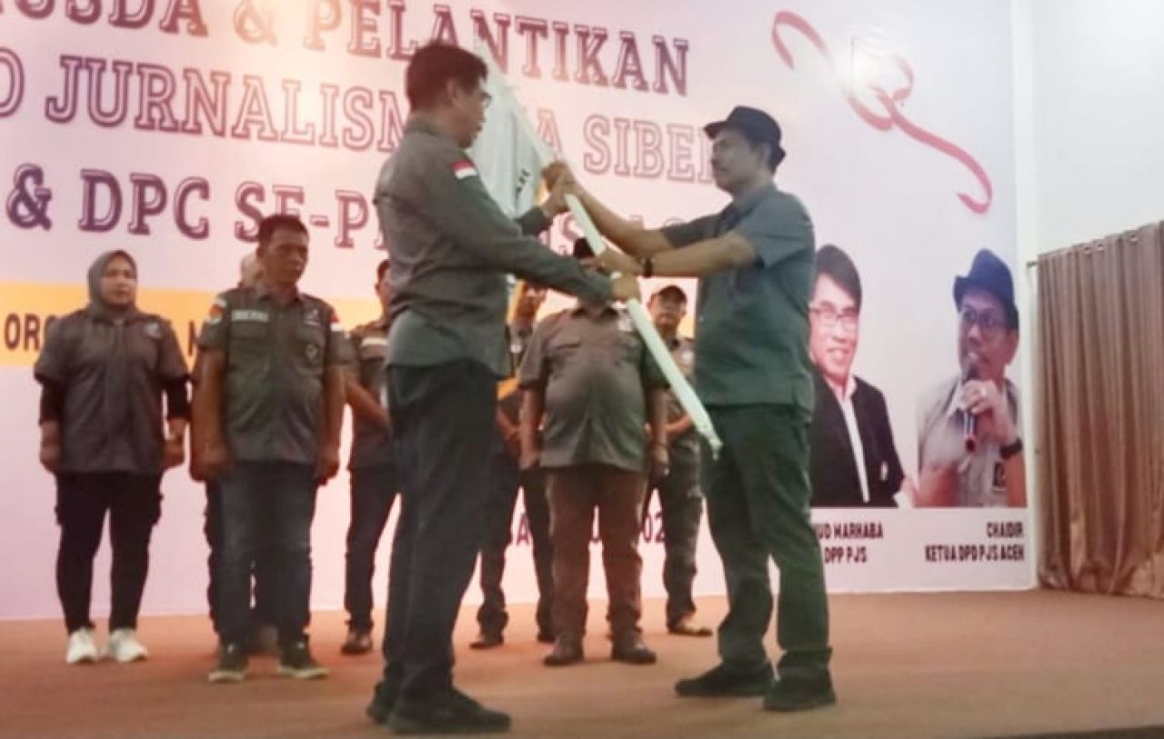 Chaidir Ketua DPD PJS Aceh Hasil Musda