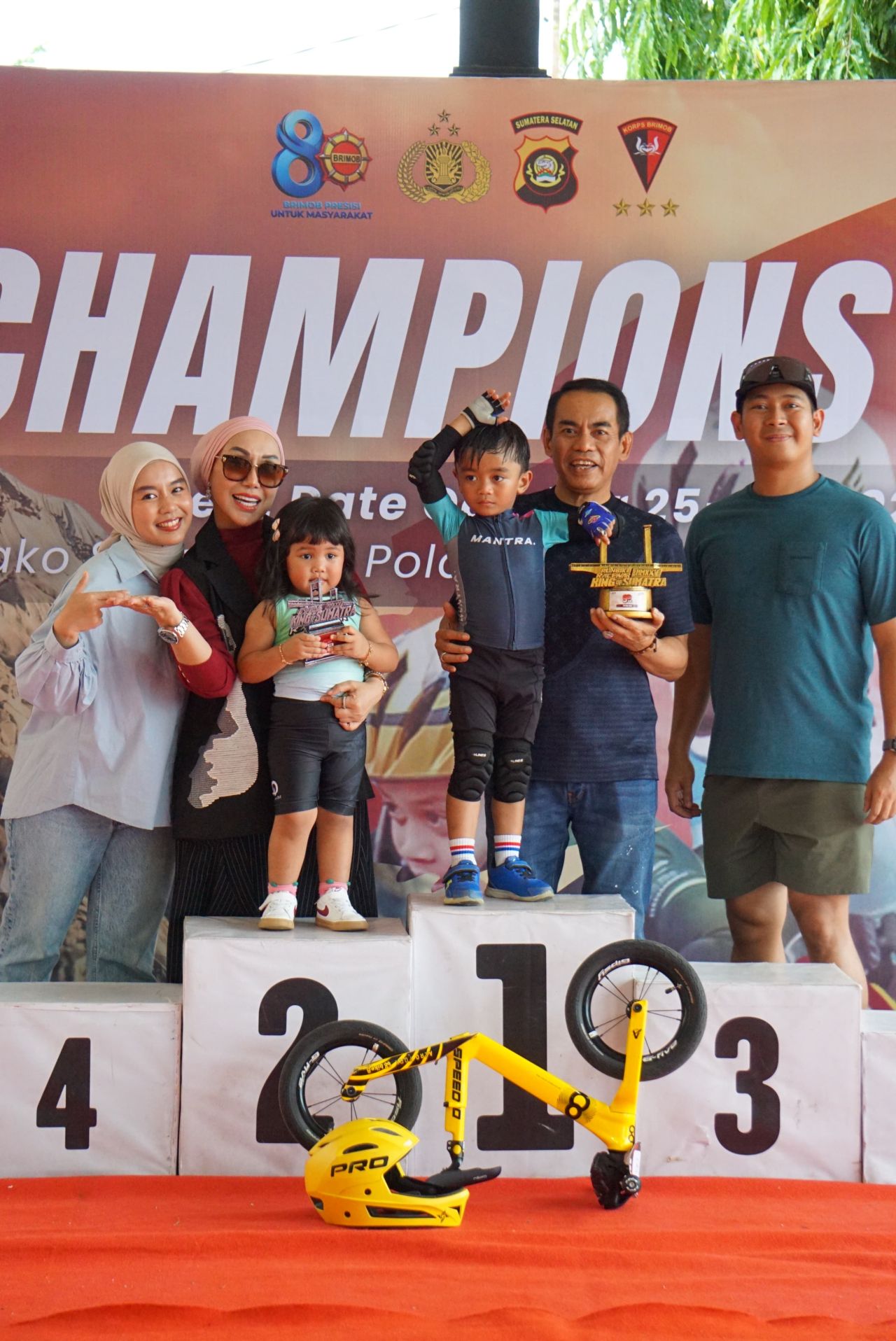 Kapolda Sumsel Tinjau Balance Bike HUT ke-80 Brimob