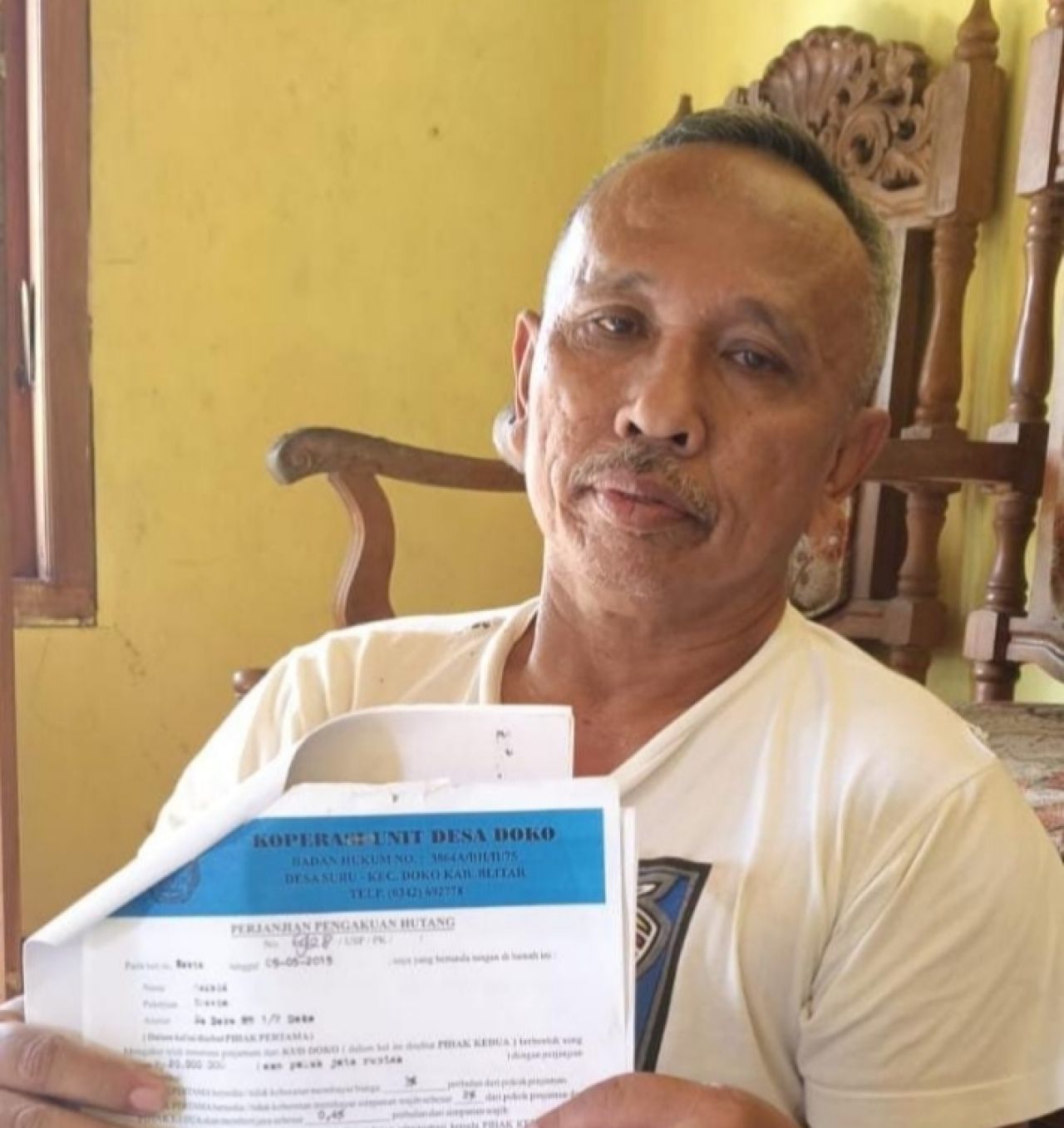 Janji Sertifikat Kilat Tanpa Bayar Utang ! 2 Warga Blitar Jadi Korban Dugaan Mafia Kredit Macet