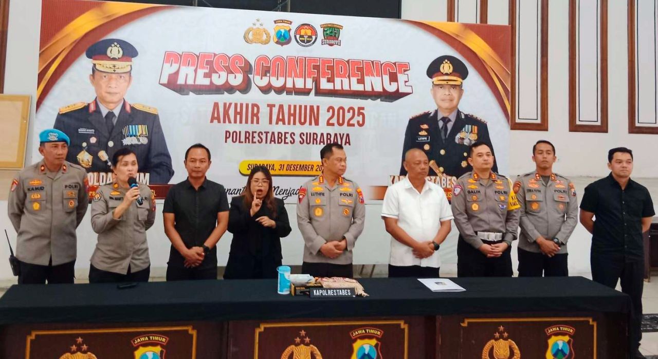 Rapor Akhir Tahun Polrestabes Surabaya: 472 Maling Motor Diringkus !