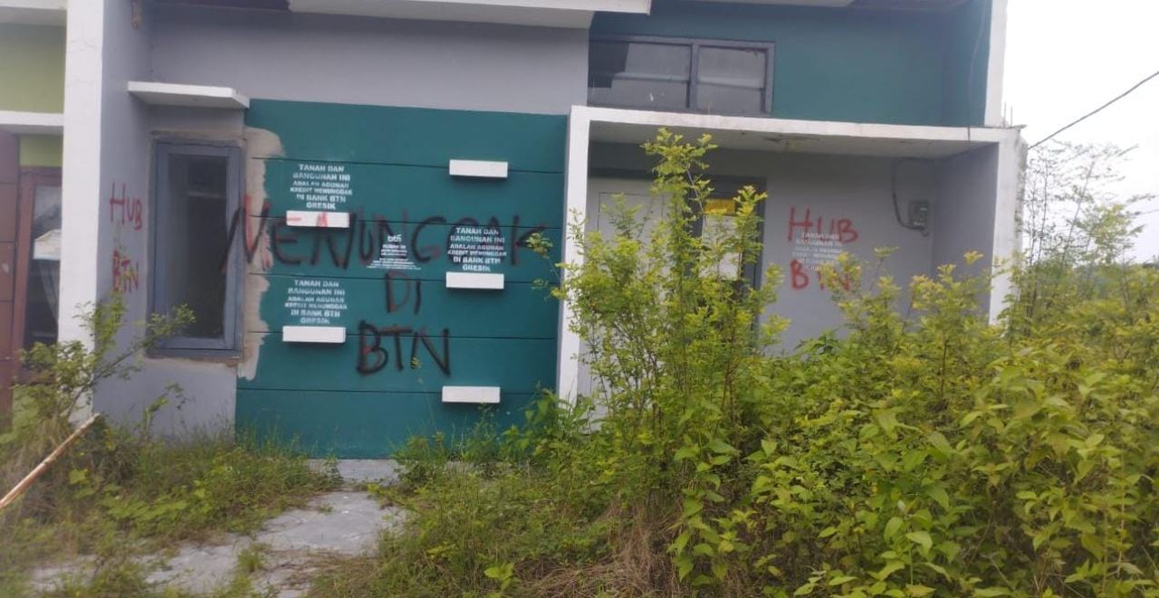 Lamongan Geger, Ratusan Rumah Subsidi Dicat Merah BTN: Dugaan KPR Fiktif dan Kredit Macet