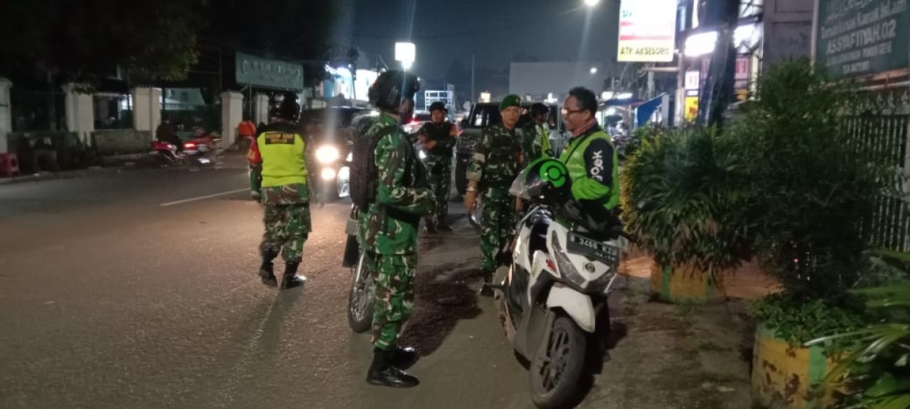 Koramil 02/Pondok Gede Intensifkan Patroli Siang dan Malam, Jaga Kondusifitas Wilayah Pasca Tahun Baru 2026